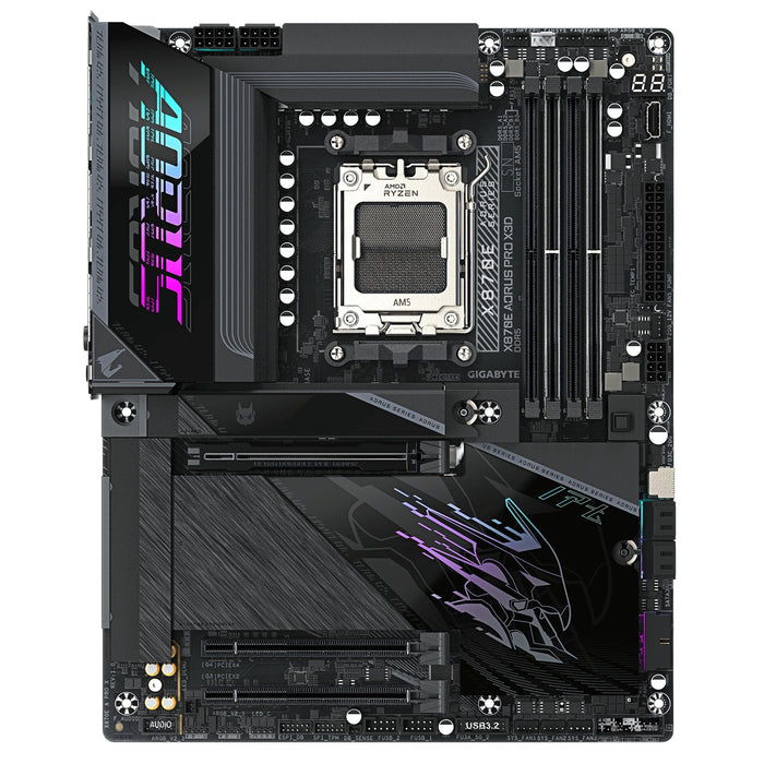 Gigabyte X870E AORUS PRO X3D AM5 ATX WiFi 7 USB4 Motherboard