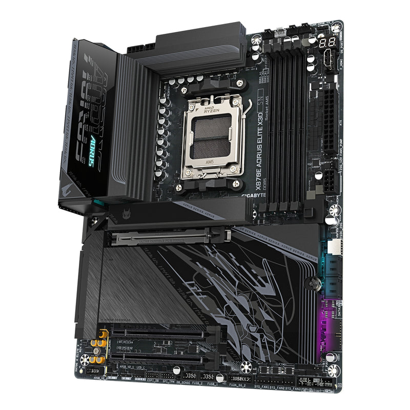 Gigabyte X870E AORUS ELITE X3D AM5 WiFi 7 USB4 ATX Motherboard