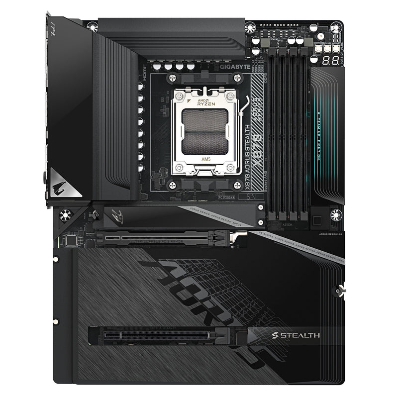 Gigabyte X870 AORUS STEALTH AM5 WiFi 7 USB4 ATX Motherboard