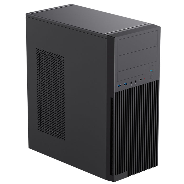 CiT Academy ATX Mid Tower Case with 500W PSU & USB-C