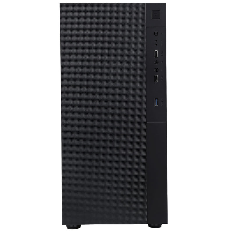 CiT Silent ES ATX Mid Tower Quiet PC Case Black
