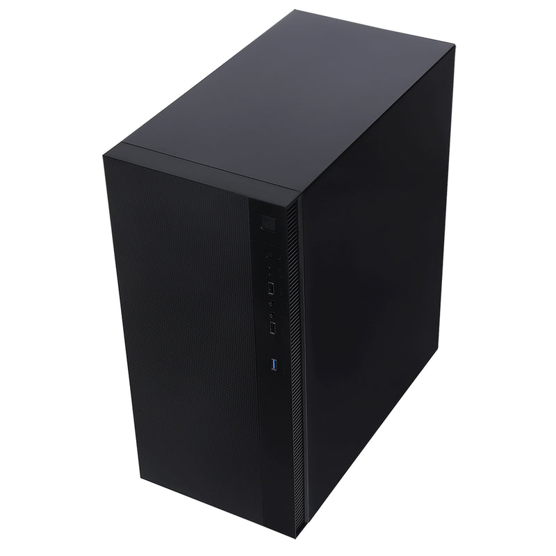 CiT Silent ES ATX Mid Tower Quiet PC Case Black