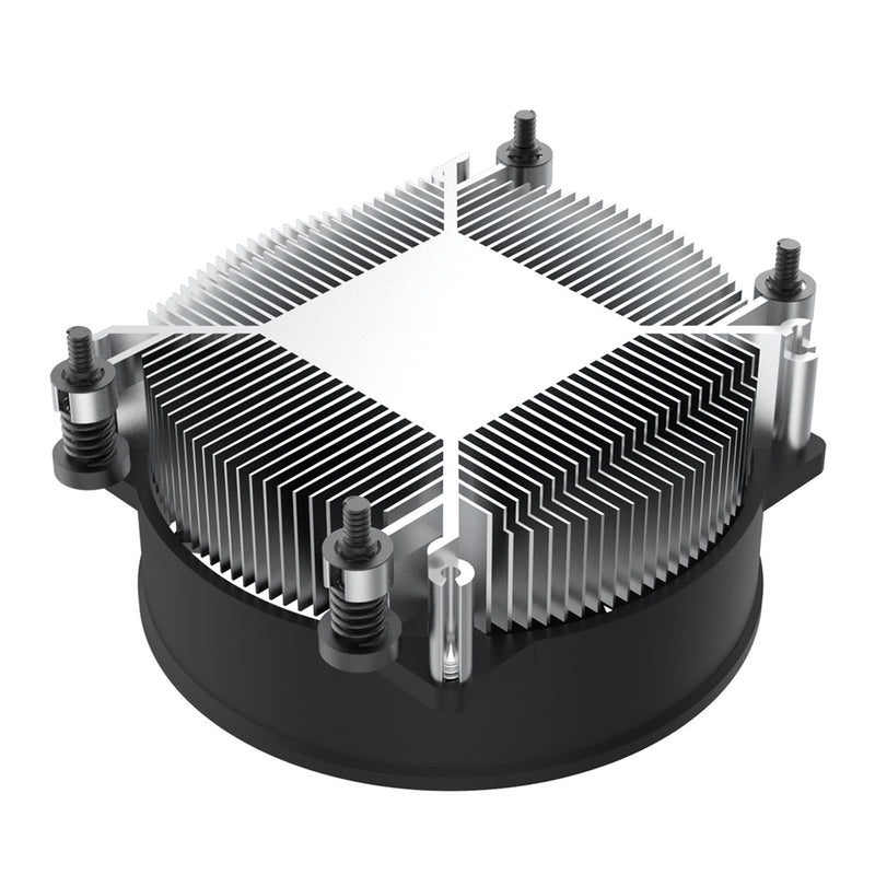 CiT Low Profile AMD AM5 AM4 CPU Cooler 92mm PWM Fan Black