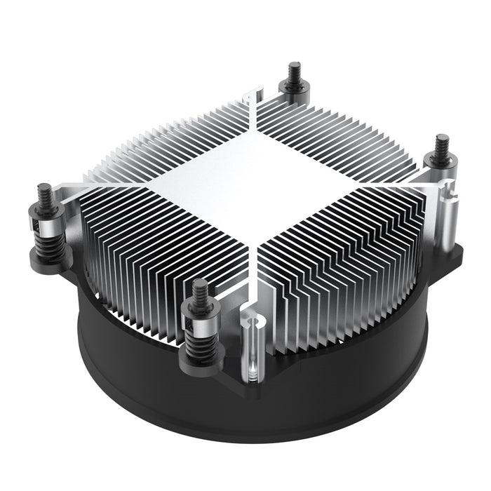 CiT Low Profile AMD AM5 AM4 CPU Cooler 92mm PWM Fan Black