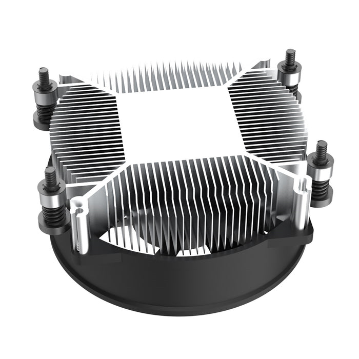 CiT Low Profile AMD AM5 AM4 CPU Cooler 92mm PWM Fan Black