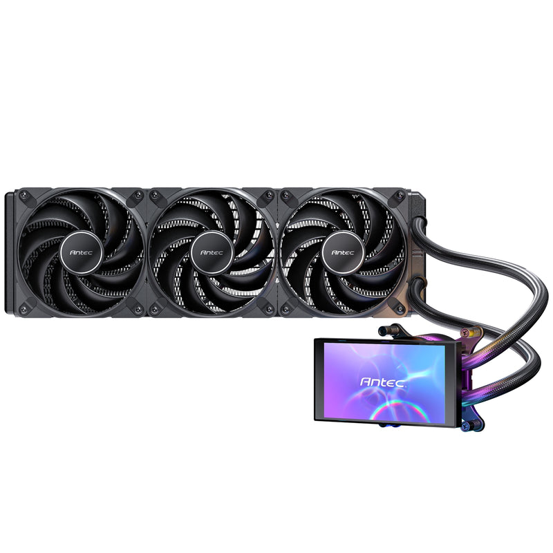 Antec Vortex View 360 AIO LCD 360mm CPU Cooler Fans