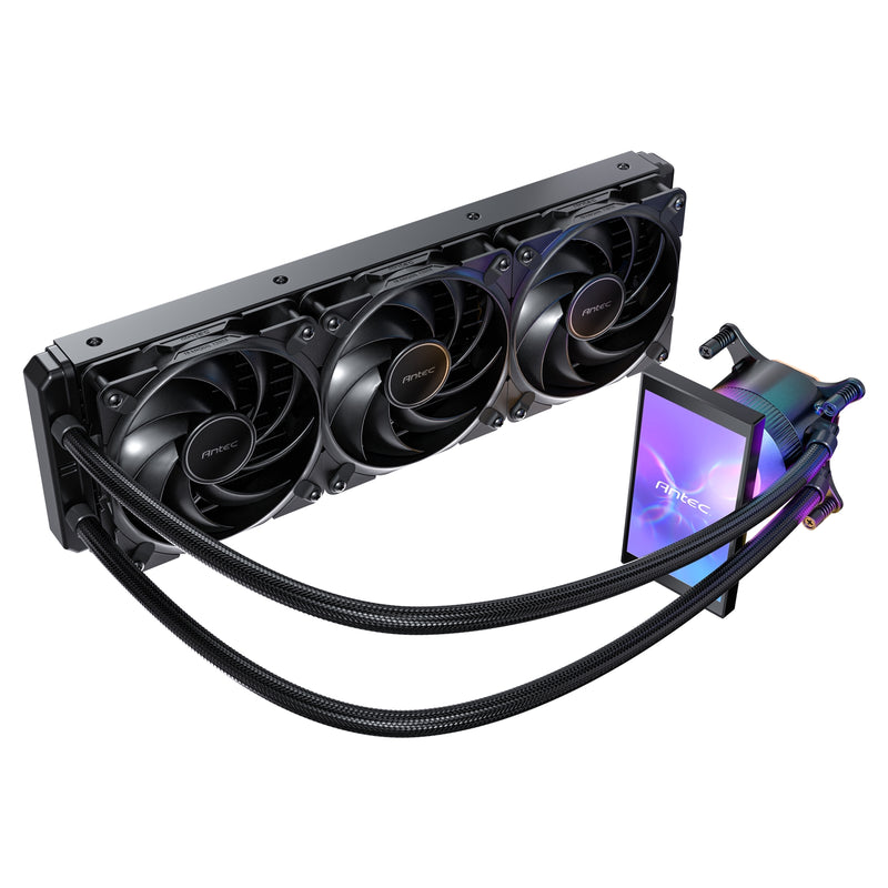 Antec Vortex View 360 AIO LCD 360mm CPU Cooler Fans