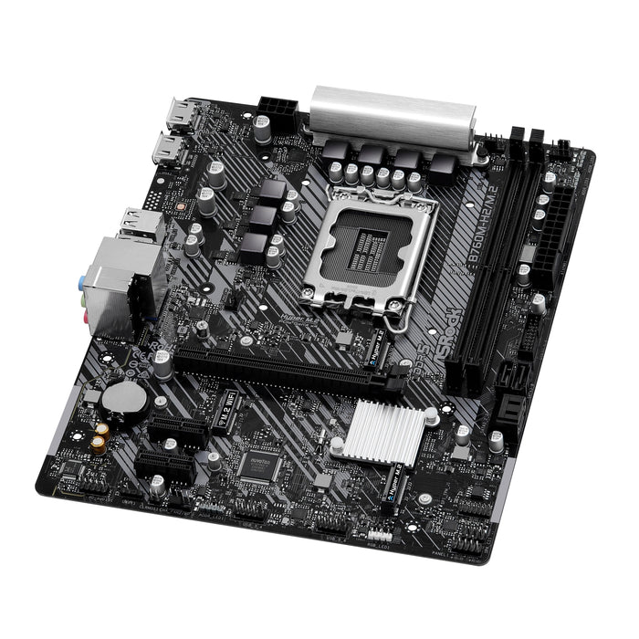 ASRock B760M-H2/M.2 Intel LGA1700 DDR5 Micro-ATX Motherboard