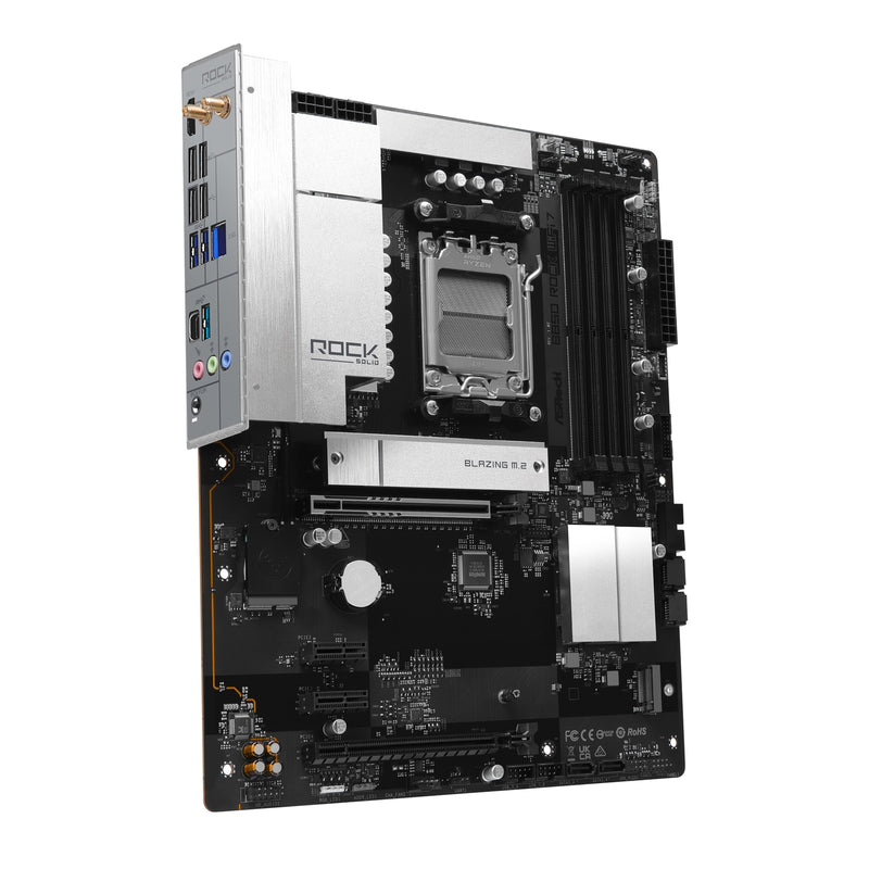 ASRock B850 Rock WiFi 7 AM5 ATX DDR5 Motherboard WiFi 7 PCIe 5.0