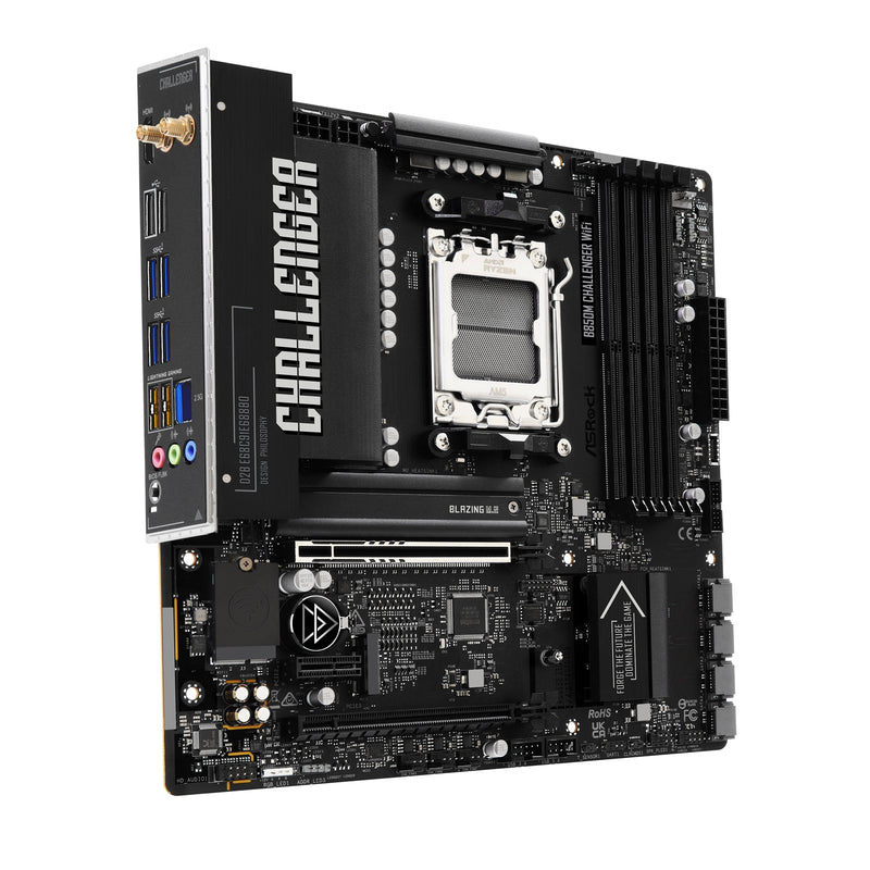 ASRock B850M Challenger WiFi AM5 mATX DDR5 Motherboard WiFi 7