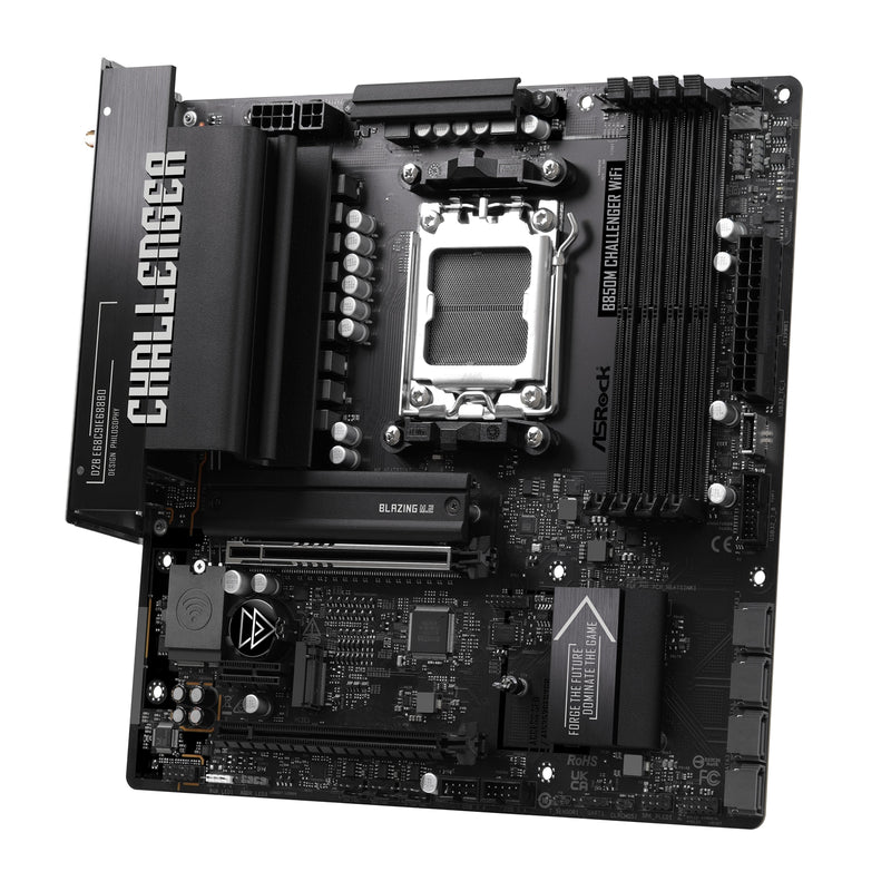 ASRock B850M Challenger WiFi AM5 mATX DDR5 Motherboard WiFi 7