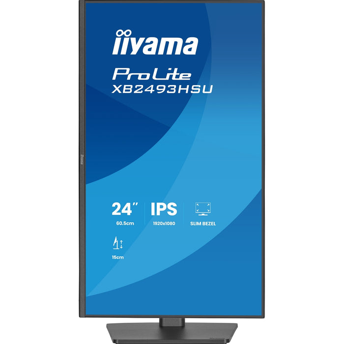 iiyama ProLite XB2493HSU-B1 24" IPS 120Hz Monitor FHD USB Hub