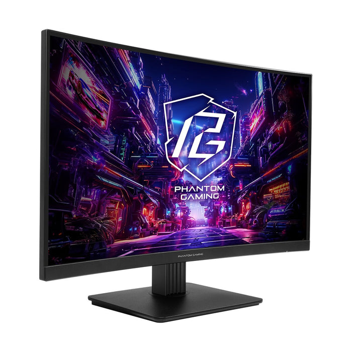 ASRock PG27QRT1B 27" QHD Curved 180Hz VA Gaming Monitor 1ms