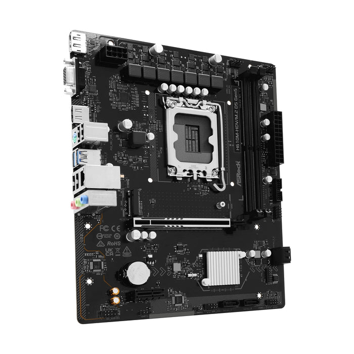 ASRock H610M-HDV/M.2 D5 Gen5 DDR5 LGA1700 Motherboard