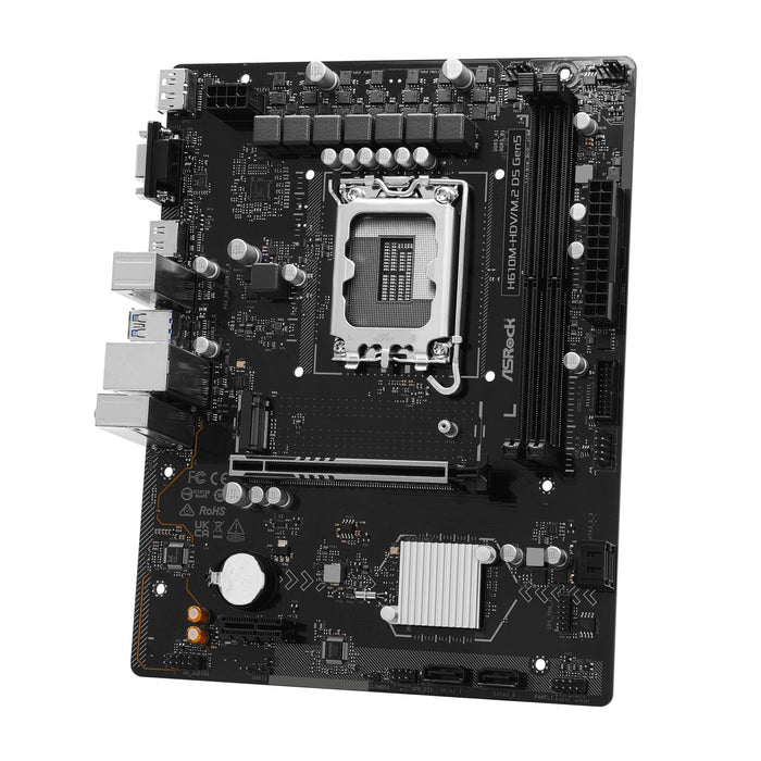 ASRock H610M-HDV/M.2 D5 Gen5 DDR5 LGA1700 Motherboard