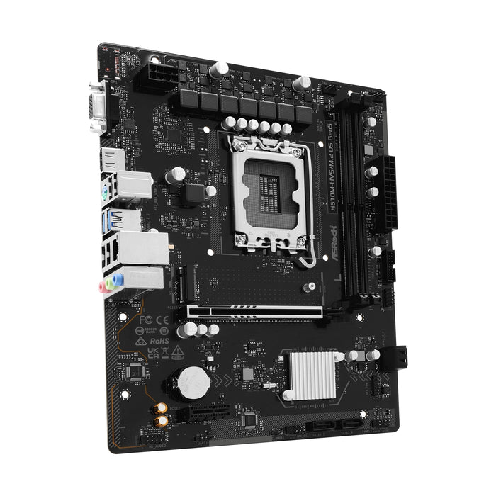 ASRock H610M-HVS/M.2 Intel LGA1700 DDR5 Micro-ATX Motherboard