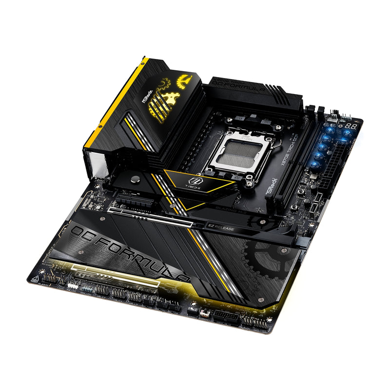 ASRock X870E TAICHI OCF AMD AM5 DDR5 ATX Motherboard, 6x M.2, Wi-Fi 7