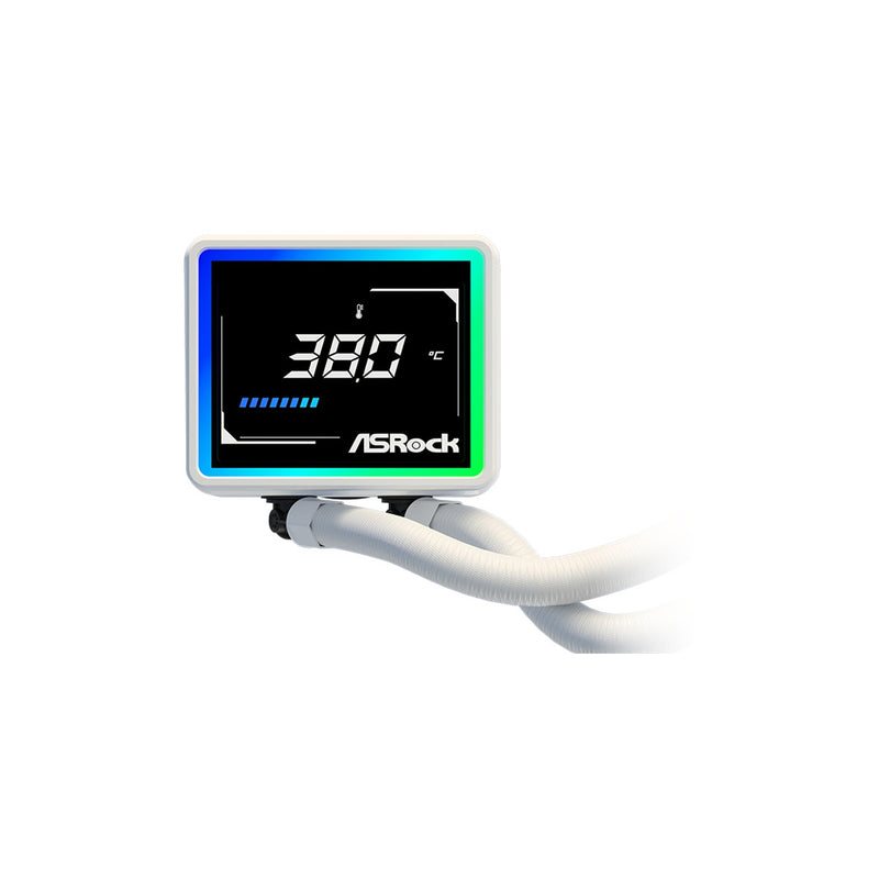 ASRock Challenger 360 Digital White AIO CPU Cooler ARGB 360mm