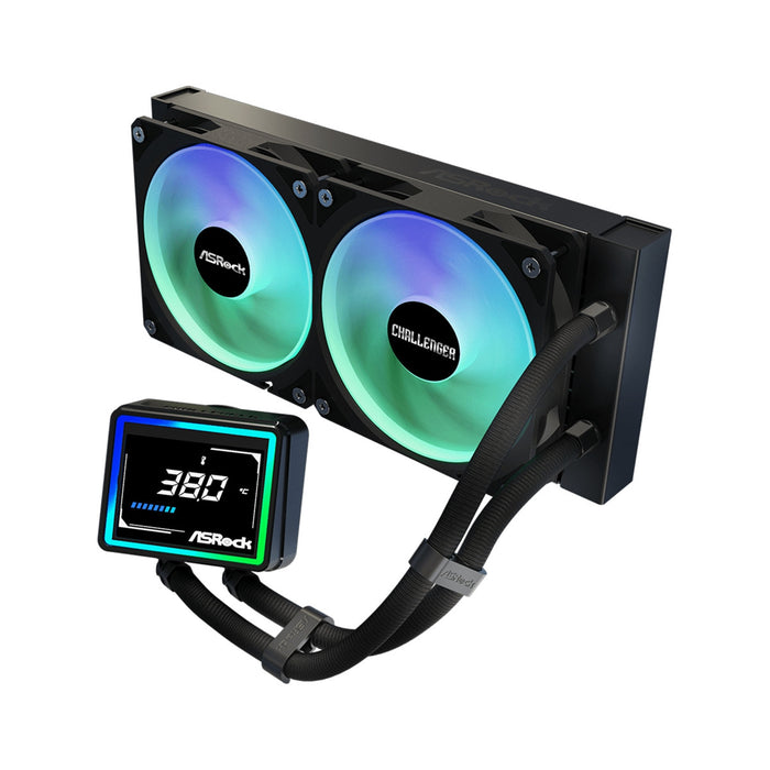 ASRock Challenger 240 Digital AIO Cooler 240mm ARGB LCD AM5