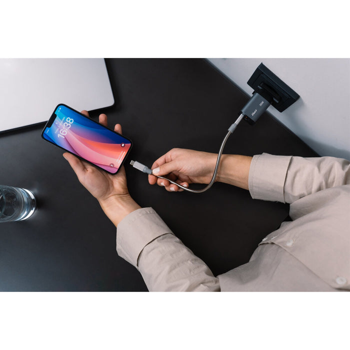 Verbatim 35W GaN Charger USB-C PD QC 3.0 Travel Plug EU UK US