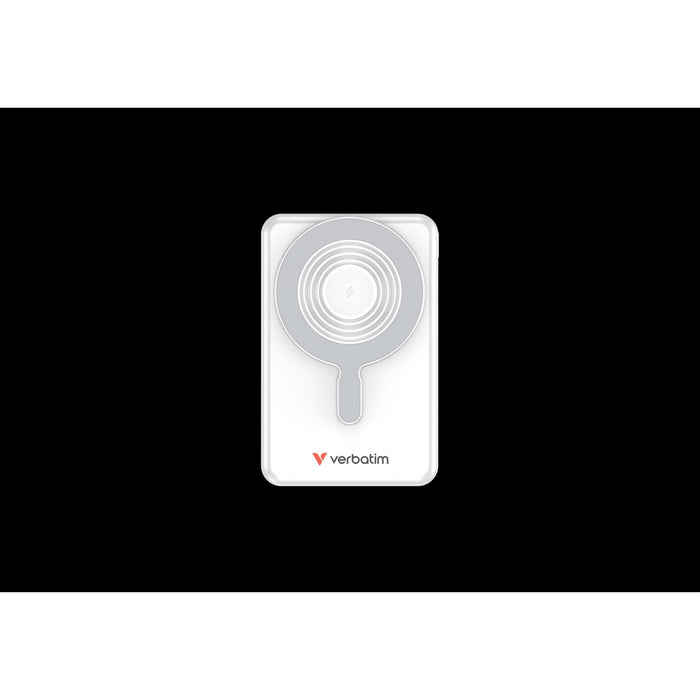 Verbatim 10,000mAh MagSafe Power Bank 22.5W USB-C Built-in Cables