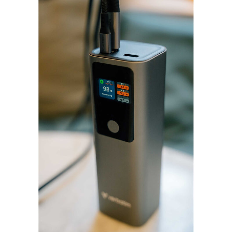 Verbatim 27000mAh Power Bank 187.5W USB-C PD Fast Charge
