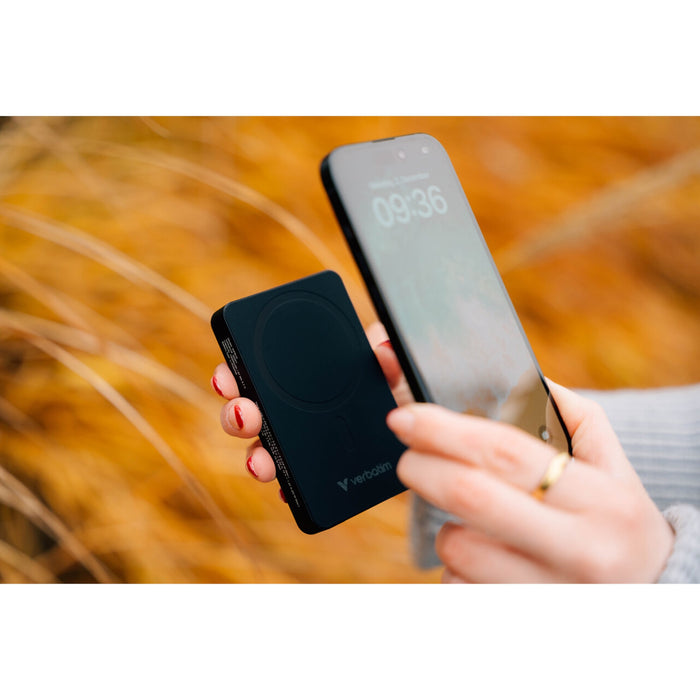 Verbatim 10000mAh MagSafe Power Bank 15W Wireless 20W USB-C PD