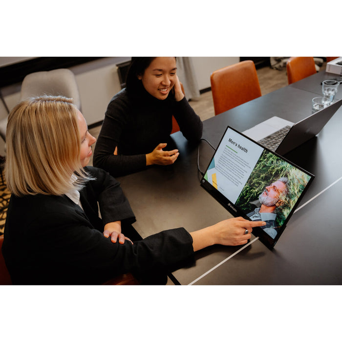 Verbatim 17.3" 4K Portable Touch Monitor USB-C HDMI IPS