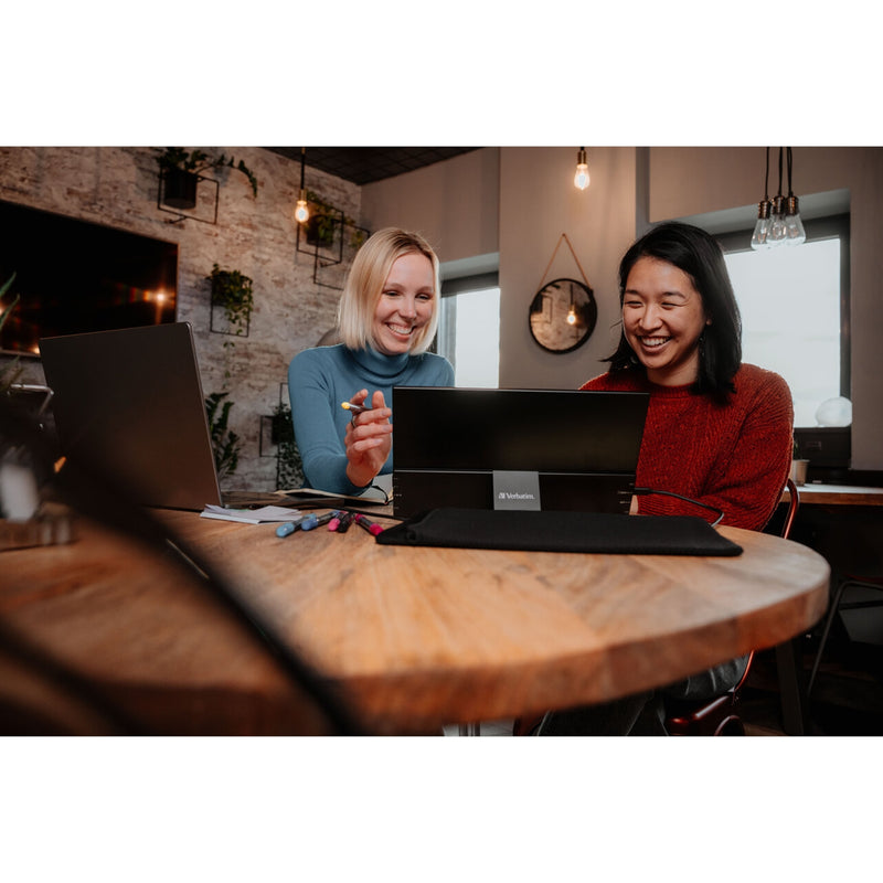 Verbatim 17.3" 4K Portable Touch Monitor USB-C HDMI IPS