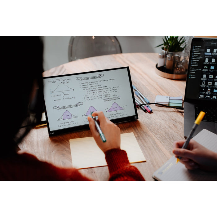 Verbatim 14” FHD Portable Touch Monitor Aluminium USB-C HDMI