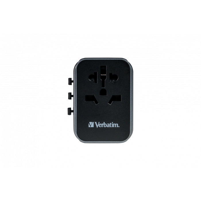 Verbatim UTA-03 Universal Travel Adapter 30W USB-C PD