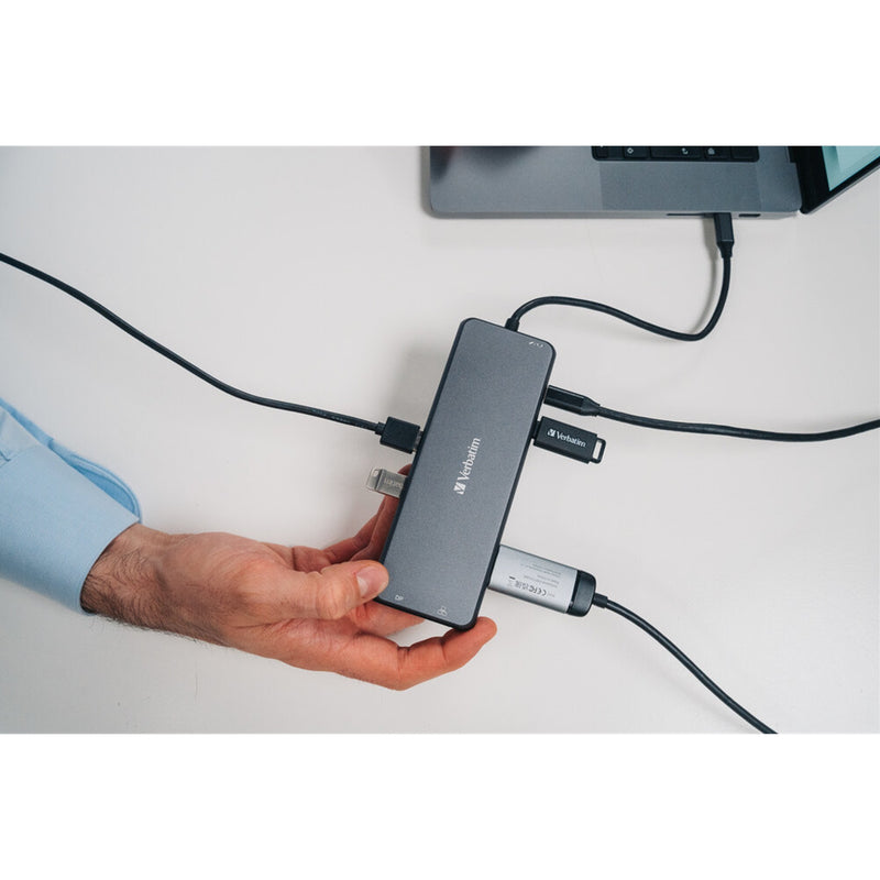 Verbatim CMH-13 USB-C 13 Port Multiport Hub 8K HDMI