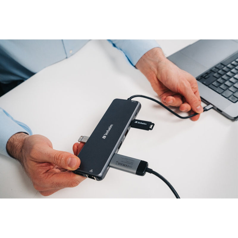 Verbatim CMH-13 USB-C 13 Port Multiport Hub 8K HDMI