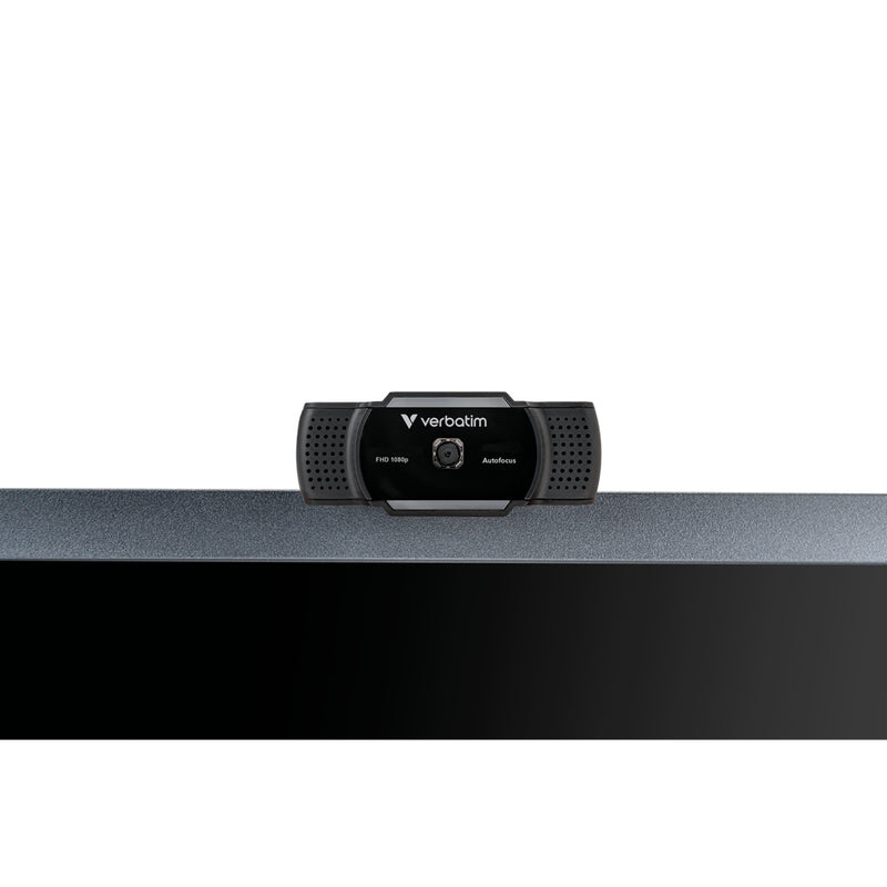 Verbatim AWC-01 Full HD 1080p Autofocus Webcam with Mic