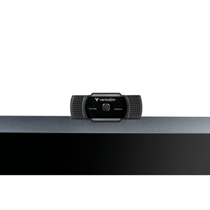 Verbatim AWC-01 Full HD 1080p Autofocus Webcam with Mic
