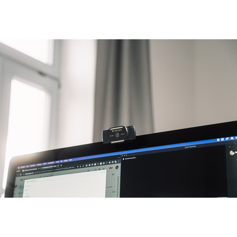 Verbatim AWC-01 Full HD 1080p Autofocus Webcam with Mic