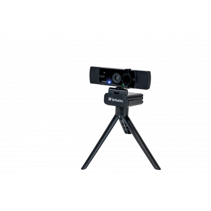 Verbatim AWC-03 4K UHD Autofocus Webcam Dual Microphone