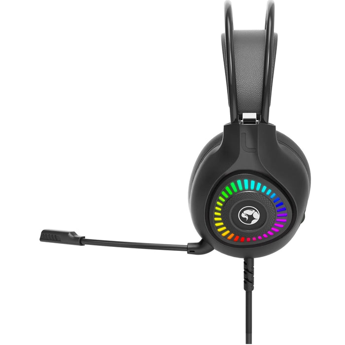 Marvo H8325 Akari Gaming RGB Wired Headset USB 2.0 Black