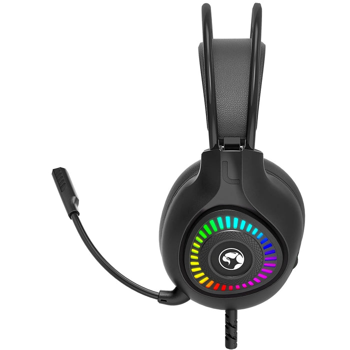 Marvo H8325 Akari Gaming RGB Wired Headset USB 2.0 Black