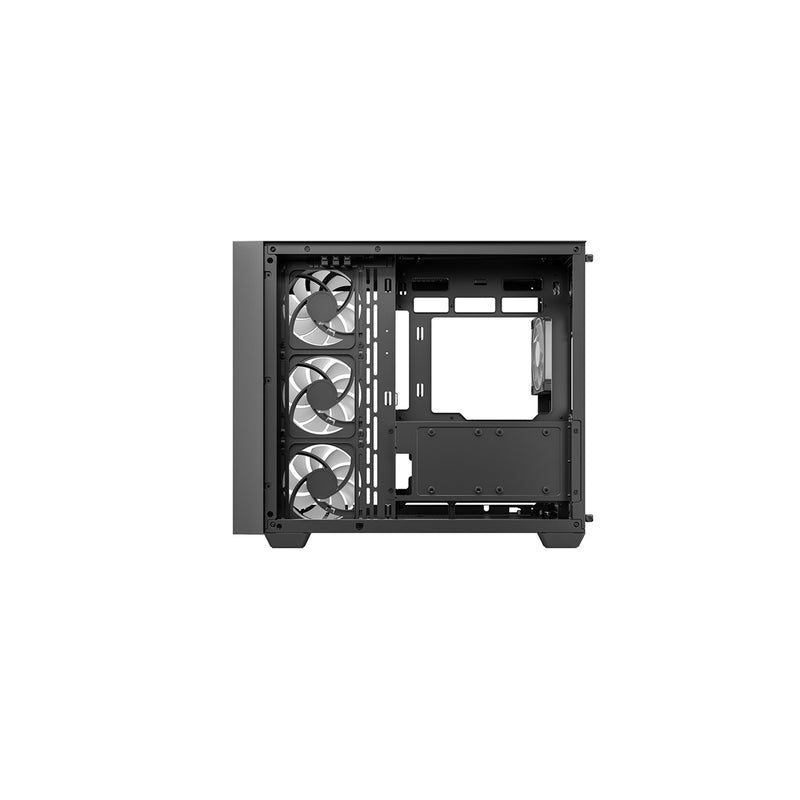 DeepCool CG530U 4F Mid Tower Case ARGB Glass ATX USB-C Black