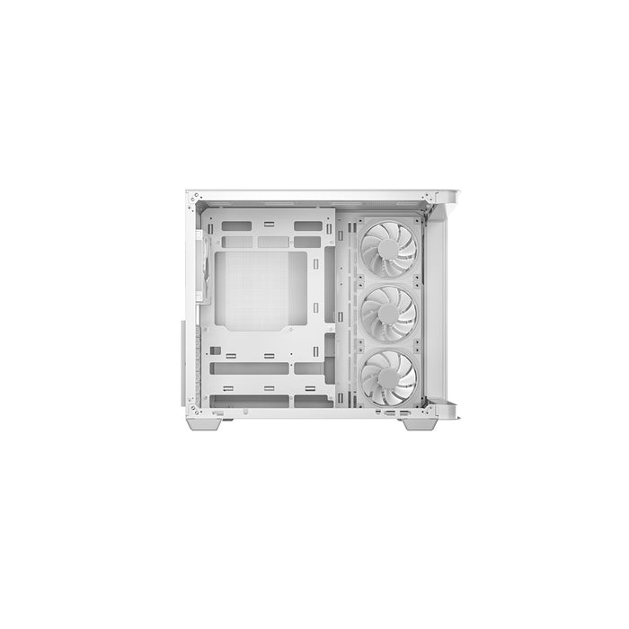 DeepCool CG530U 4F WH Mid Tower Case ARGB Glass ATX USB-C