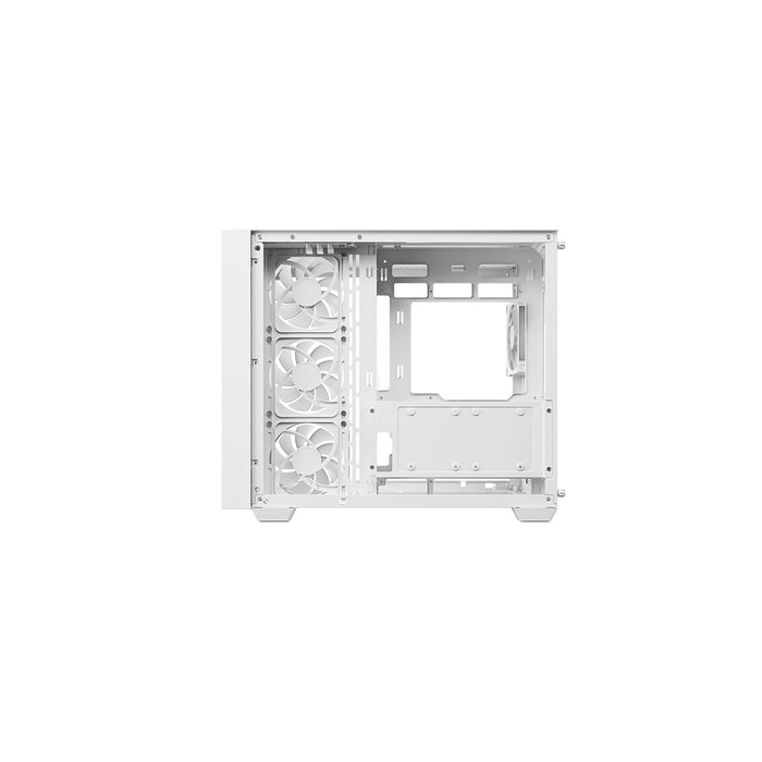DeepCool CG530U 4F WH Mid Tower Case ARGB Glass ATX USB-C