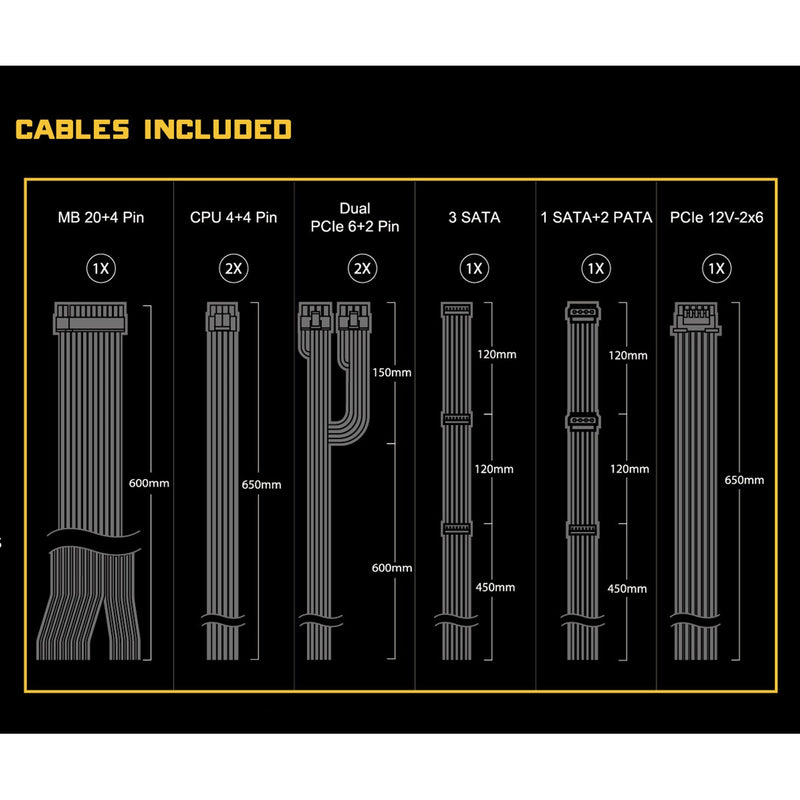 ASRock CL-850G 850W PSU 80+ Gold ATX 3.1 PCIe 5.1