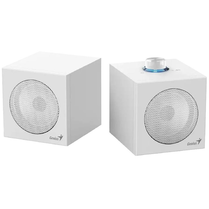 Genius SP-HF300U White USB Speakers 4W USB-A & USB-C