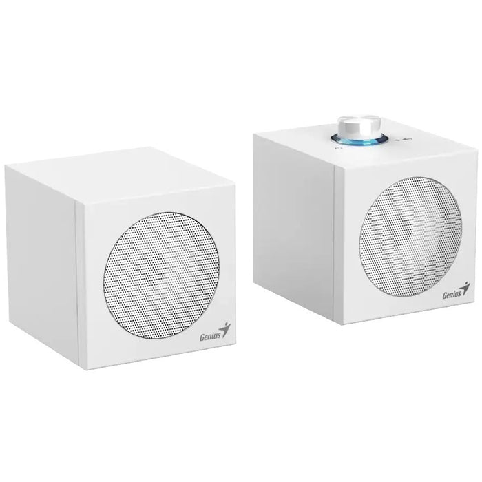 Genius SP-HF300U White USB Speakers 4W USB-A & USB-C