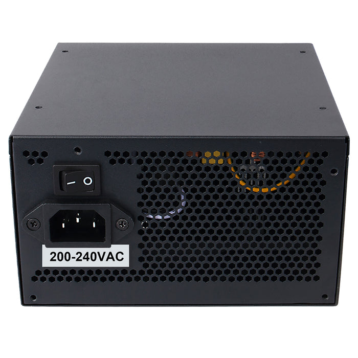 CiT 600W ATX Power Supply 80+ Efficient Quiet Gaming PSU