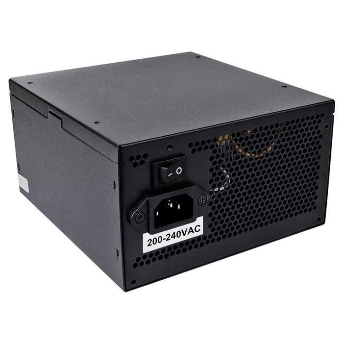 CiT 600W ATX Power Supply 80+ Efficient Quiet Gaming PSU