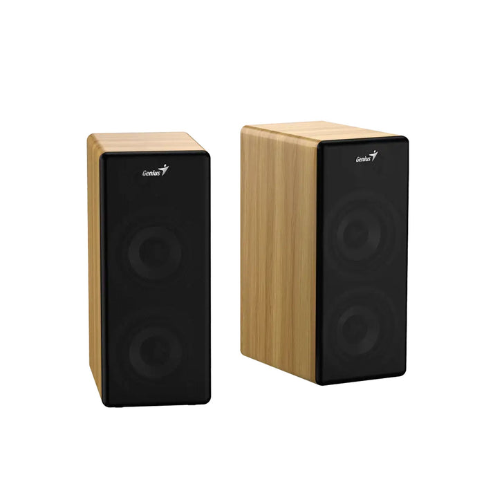 Genius SP-HF1220BT 45W Bluetooth Wood Speakers 3.5mm