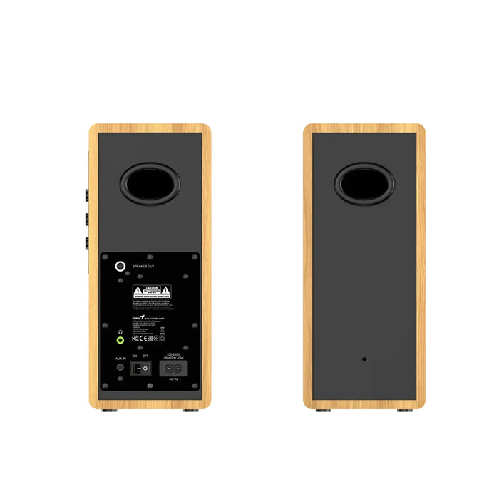Genius SP-HF1220BT 45W Bluetooth Wood Speakers 3.5mm