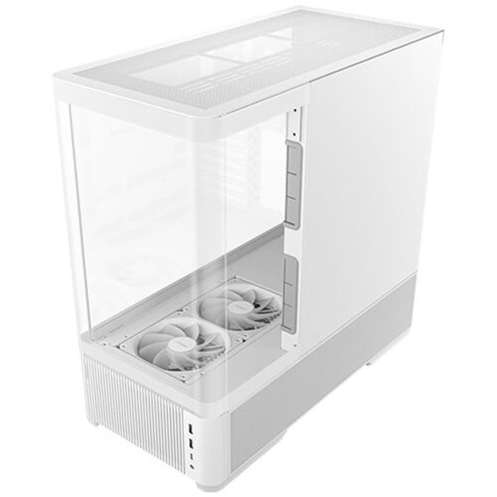 Antec C6 Air White Mid Tower Case Tempered Glass High Airflow